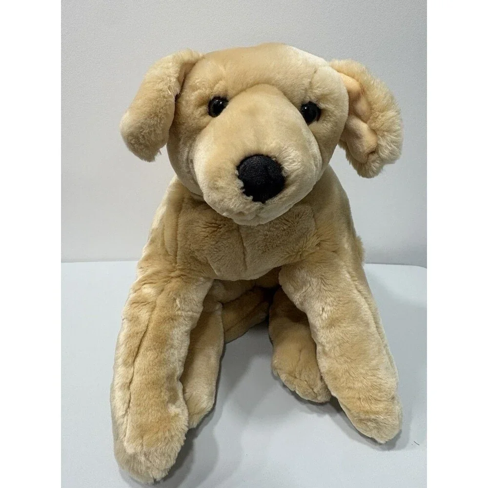 Kids Preferred Realistic Large Yellow Labrador Golden Retriever Plush Dog 27